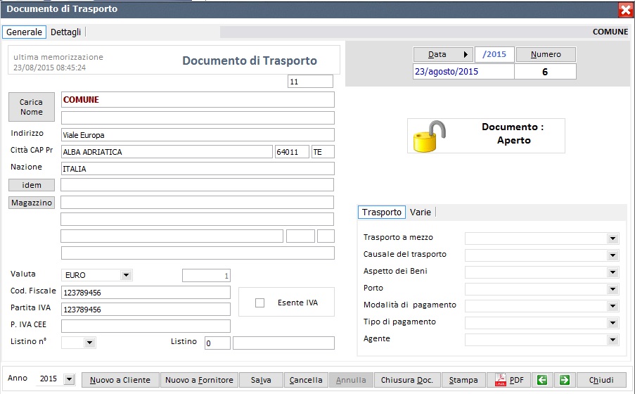 FINSON PROGETTO IMPRESA 11 PER WINDOWS - schermata 2