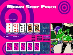 MANGA STRIP POKER PER WINDOWS - schermata 2