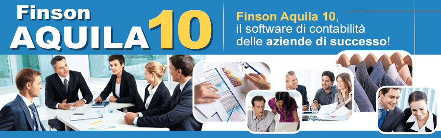 Aquila 10 - software finson gestionale di contabilit� per windows